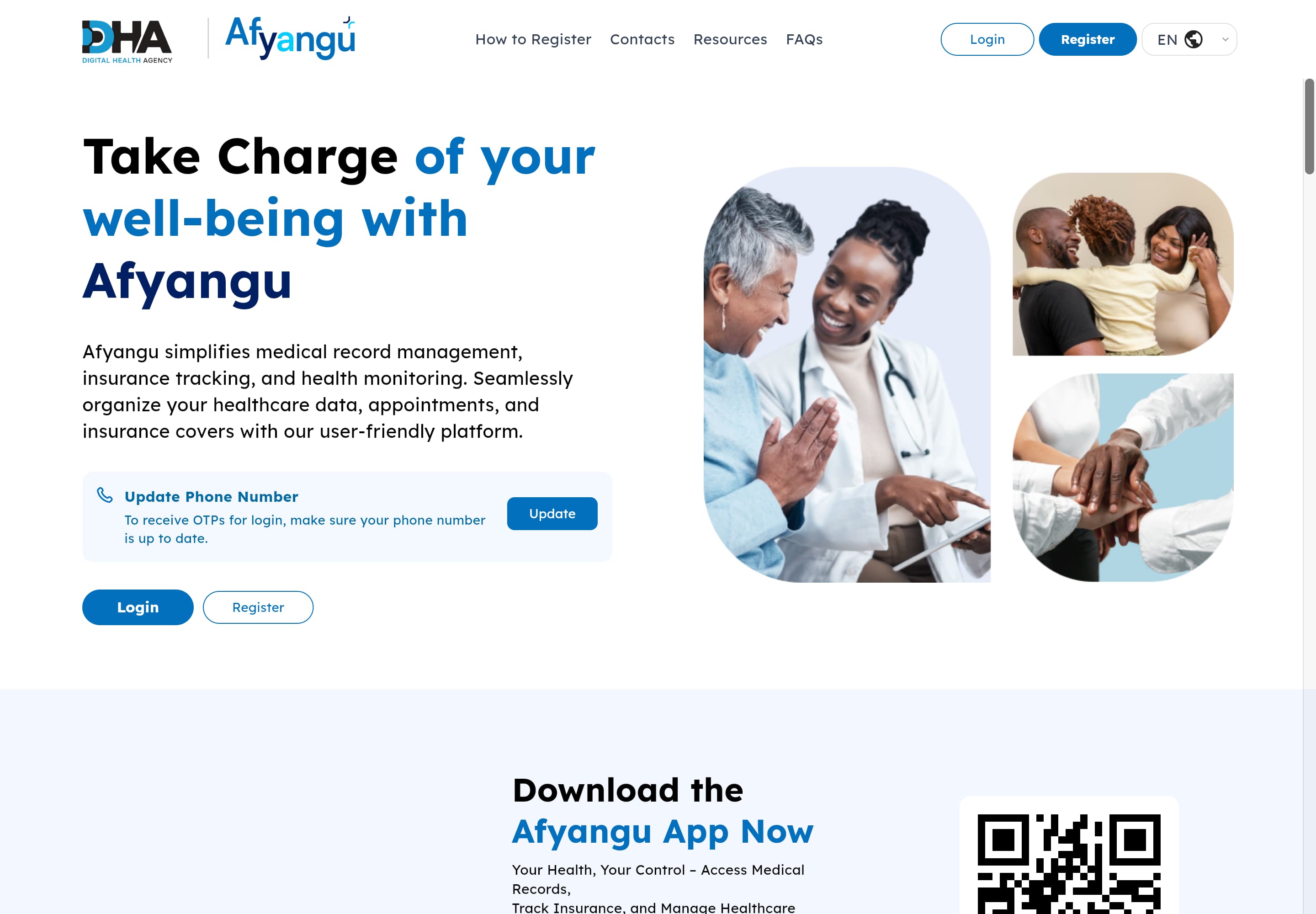 Afyangu — desktop screenshot of 