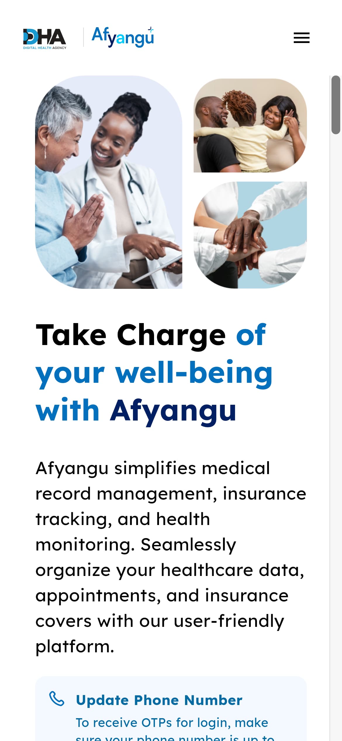 Afyangu — mobile screenshot of 