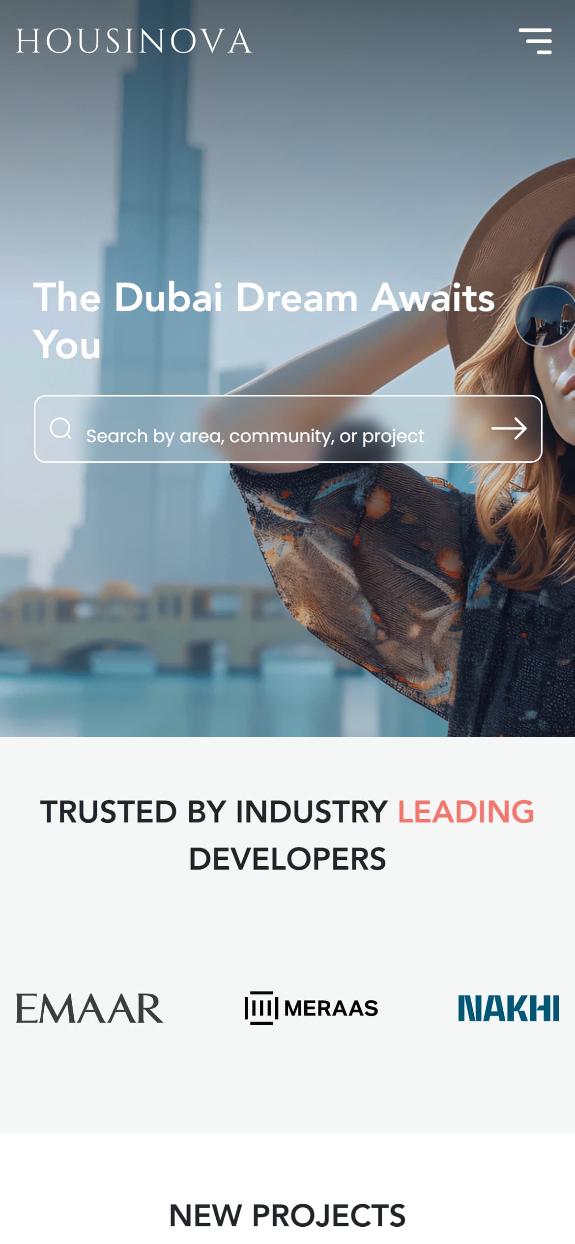 Housinova — mobile screenshot of Housinova